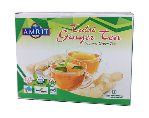 Picture of AMRIT TULSI GINGER GREEN TEA
