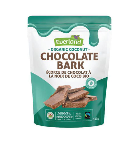Picture of CHOCOLATE 70% COCONUT BARK  113 G