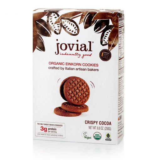 Picture of Crispy Cocoa Einkorn Organic Cookies, Jovial