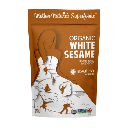 Picture of White Sesame Seeds Organic, Avafina
