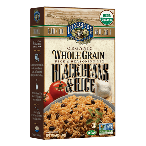 Picture of Whole Grain Rice & Black Beans Organic, Lundberg