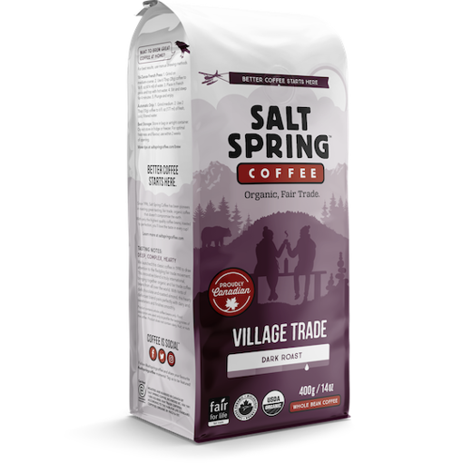 Picture of Village Trade - Dark Roast Organic, Salt Spring Coffee