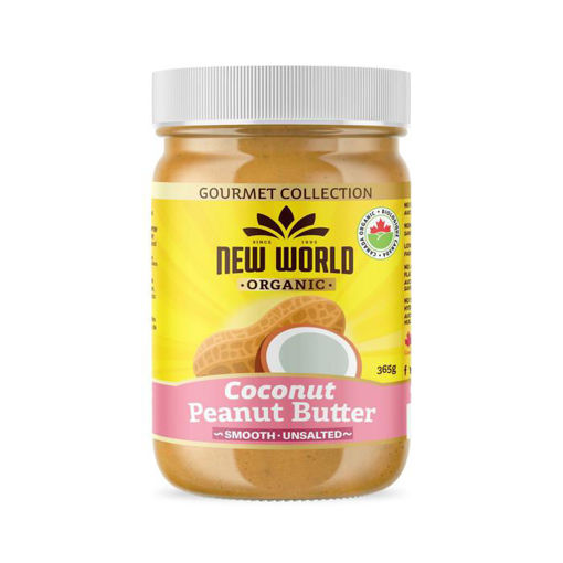 Picture of COCONUT PEANUT BUTTER SMOOTH UNSALTED 365 G
