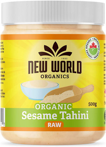 Picture of Sesame Tahini Raw Organic, New World Foods