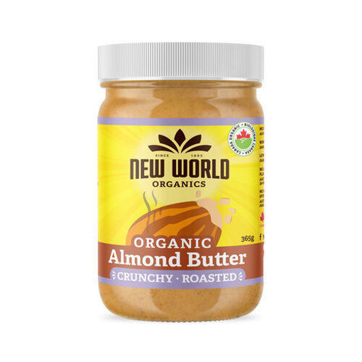Picture of Crunchy Almond Butter Organic, New World Foods