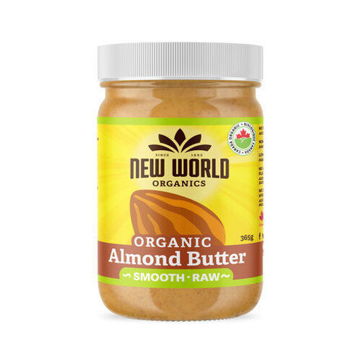 Picture of Almond Butter Raw Organic, New World Foods