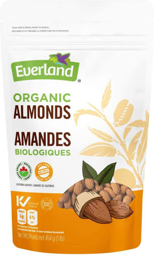 Picture of ALMONDS WHOLE 454 G
