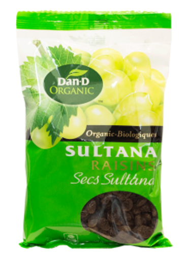 Picture of Raisins Sultana Organic Dan-D