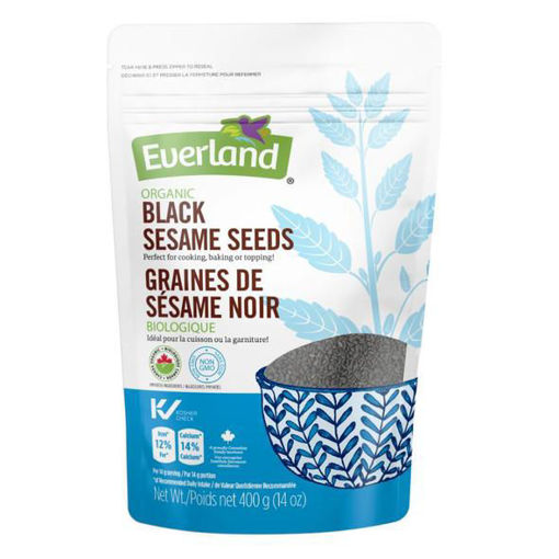 Picture of Sesame Seeds Black Organic, Everland