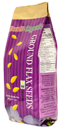 Picture of Flax Seeds Ground Organic, Dan-D