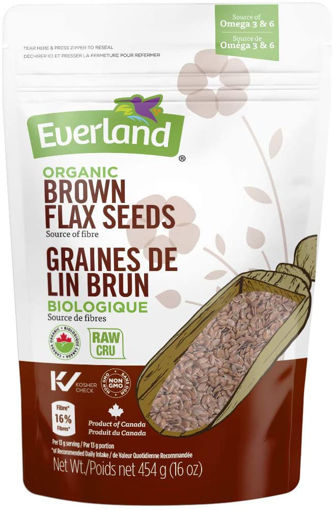 Picture of Brown Flax Seeds Organic, Everland
