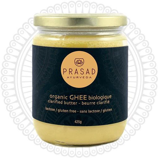 Picture of Ghee Prasad Ayurveda Organic Ghee (Clarified Butter)