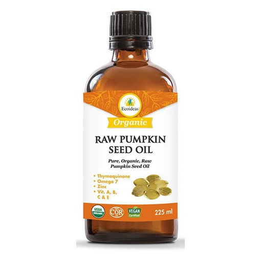 Picture of Pumpkin Seed Oil Raw Organic, Ecoideas