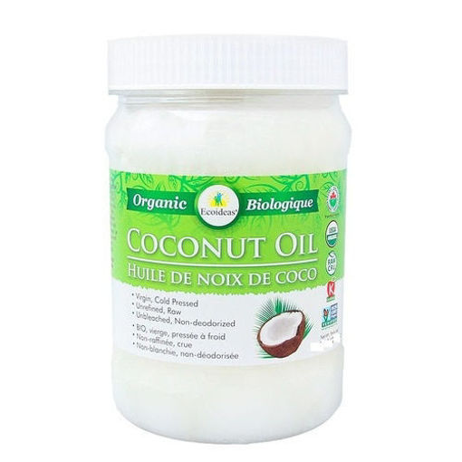 Picture of Raw Organic Coconut Oil Ecoideas