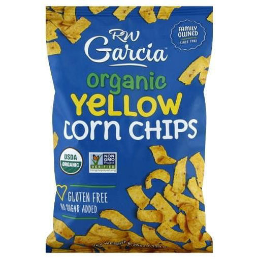 Picture of Yellow Corn Chips Organic, RW Garcia