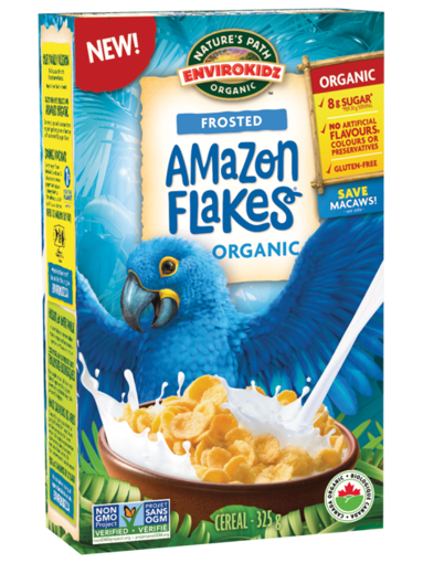 Picture of Amazon Flakes Frosted Organic, Nature's Path