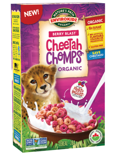 Picture of Cheetah Chomps Cereal Organic, Nature's Path
