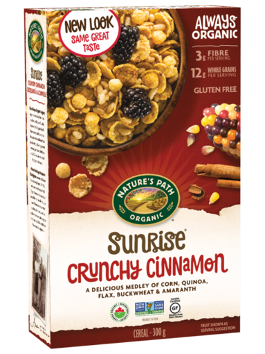 Picture of Crunchy Cinnamon Breakfast Cereal Organic, Nature's Path