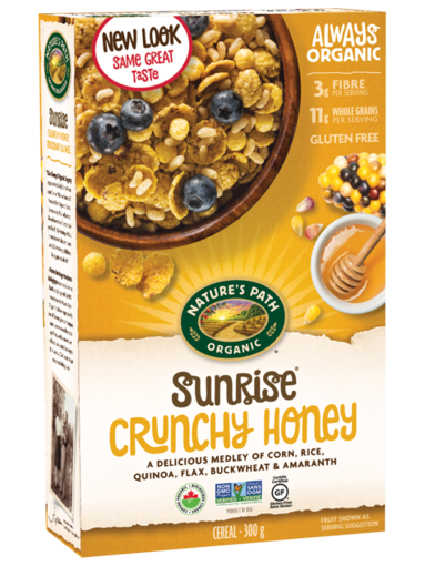 Picture of Crunchy Honey Breakfast Cereal Organic, Nature's Path