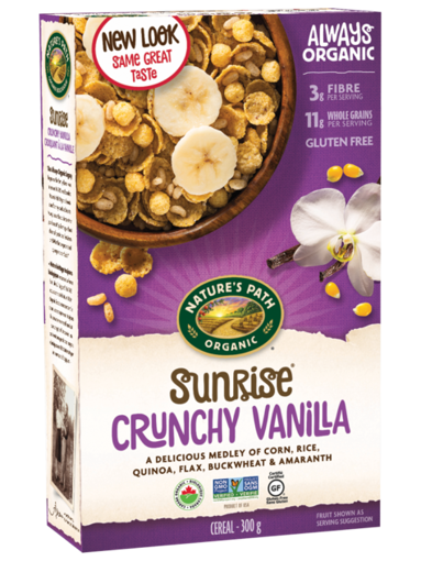 Picture of Sunrise® Crunchy Vanilla Cereal Organic, Nature's Path