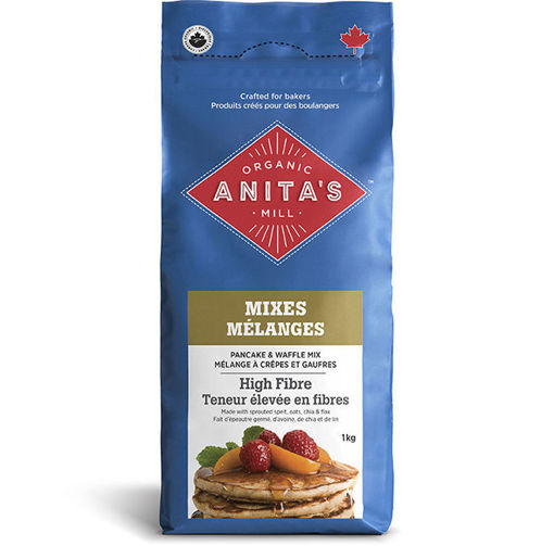 Picture of High Fibre Pancake & Waffle Mix Organic,  Anita's Organic