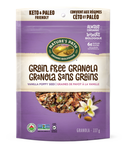 Picture of Vanilla Poppy Seed Grain Free Granola Organic, Nature's Path