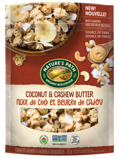 Picture of Coconut & Cashew Butter Granola Organic, Nature's Path