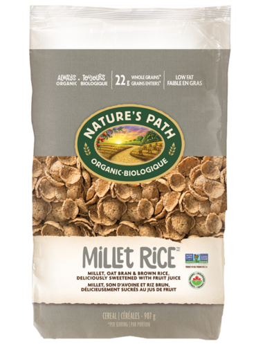 Picture of Millet Rice Flakes Organic, Nature's Path