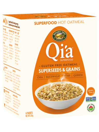 Picture of QIA HOT CEREAL - SUPERSEEDS & GRAINS 38 G
