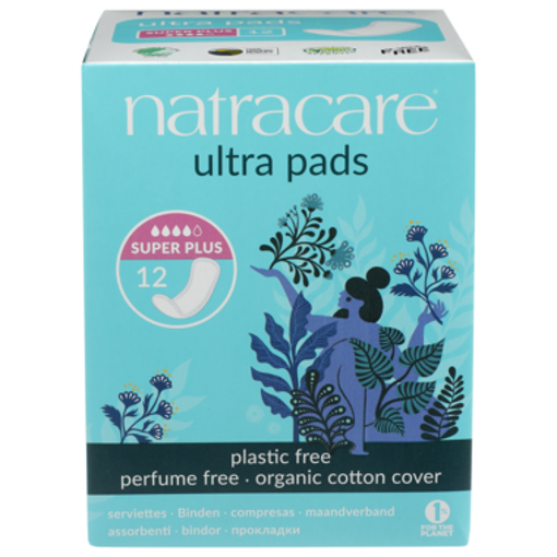 Picture of ORGANICULTRA PADS W/ WINGS-SUPER 12PK