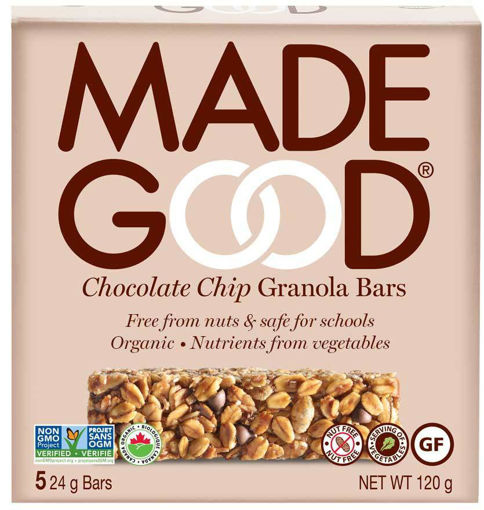 Picture of CHOCOLATE CHIP GRANOLA BARS 5 X 24 G