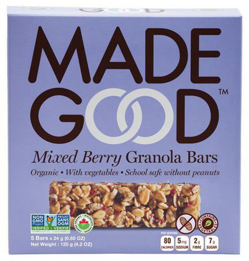 Picture of MIXED BERRY GRANOLA BARS 5 X 24 G