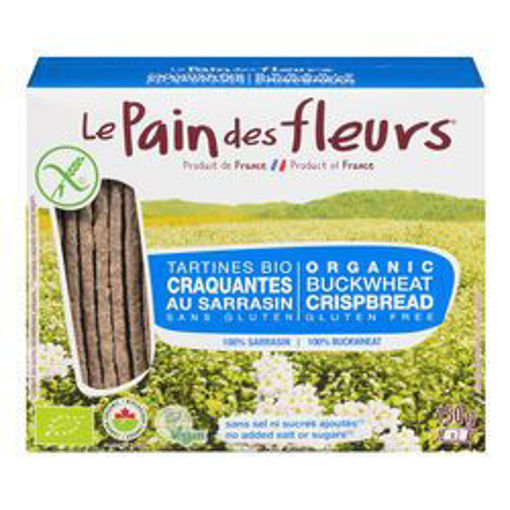 Picture of BUCKWHEAT CRISPBREAD, GLUTEN FREE, NO SALT 150 G