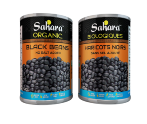 Picture of BLACK BEANS - NO SALT 540 ML