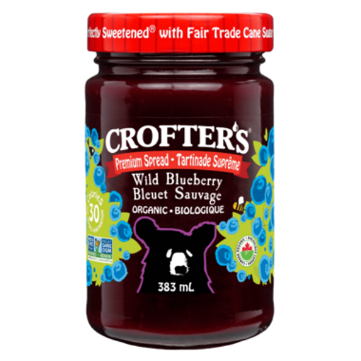 Picture of Wild Blueberry, Fair Trade Sugar Sweetened, Organic 383 ml