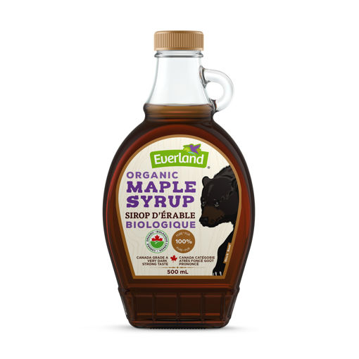 Picture of MAPLE SYRUP VERY DARK STRONG GRADE A, 100% PURE 500 ML