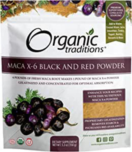 Picture of MACA X-6 BLACK/RED POWDER 150G